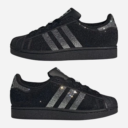 Жіночі кеди низькі adidas Superstar Ii W IH4200 37.5 (4.5UK) Чорні (4068804498153) - зображення 6