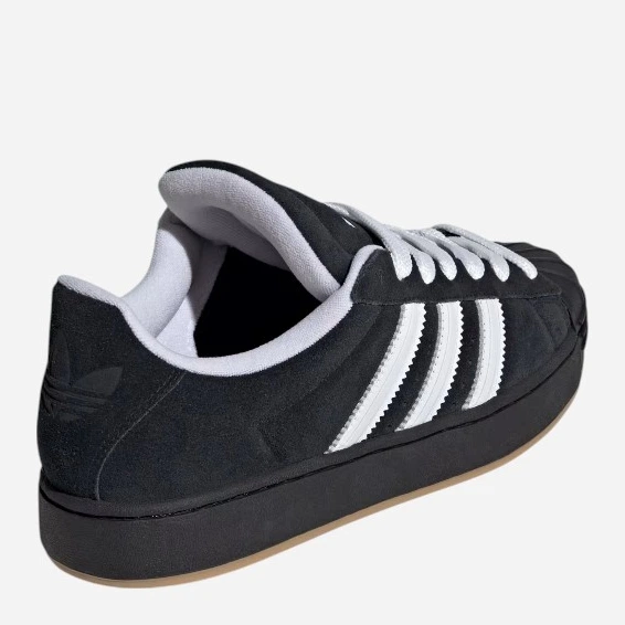 Sneakersy damskie do kostki adidas Superstar St KI3512 37.5 (4.5UK) Czarne (4068812793592) - obraz 4