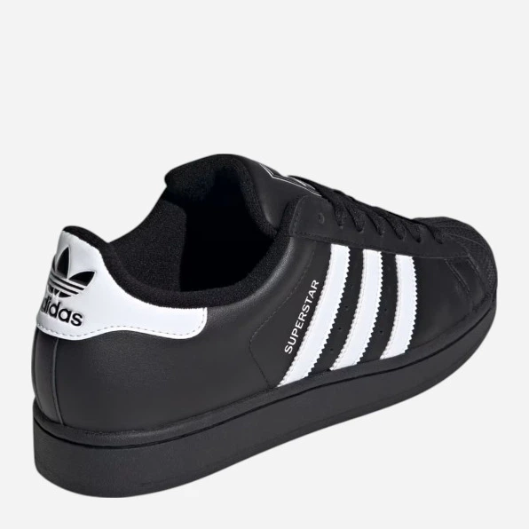 Жіночі кеди низькі adidas Superstar Ii JI0079 39.5 (6UK) Чорні (4067898775904) - зображення 4