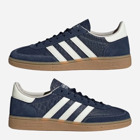 Sneakersy męskie do kostki adidas Handball Spezial KH9052 41.5 (7.5UK) Ciemnofioletowe (4068815953719) - obraz 6