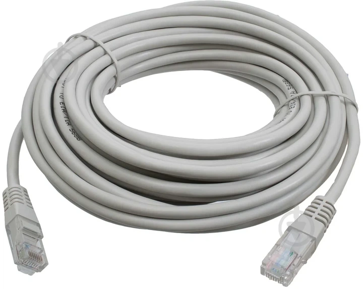 Интернет кабель Ethernet UTP 13525-9 10 метров патч-корд патч-корд сетевой 4451 - Фото 2 Интернет кабель Ethernet UTP 13525-9 10 метров патч-корд патч-корд сетевой 4451 - изображение 2