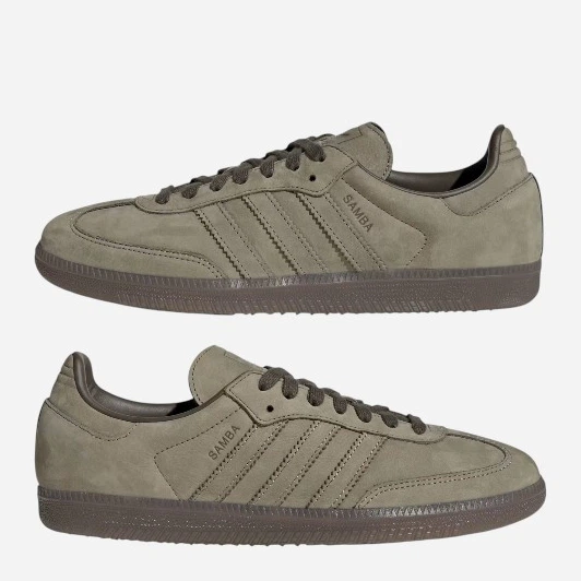 Sneakersy męskie do kostki adidas Samba Og IH4389 42 (8UK) Khaki (4068812278556) - Zdjęcie 6 Sneakersy męskie do kostki adidas Samba Og IH4389 42 (8UK) Khaki (4068812278556) - obraz 6