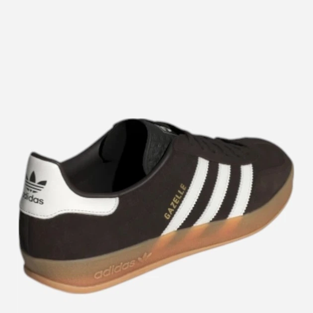 Чоловічі кеди низькі adidas Gazelle Indoor HQ5152 46 (11UK) Чорні (4068812963636) - зображення 4