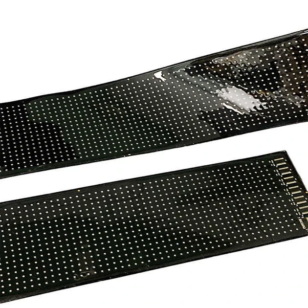 LED-матриця «Очі диявола» 348х102 мм — світлодіодна панель на скло автомобіля з Bluetooth-керуванням, анімація, кольорові ефекти, - зображення 5