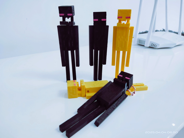 Фігурка Minecraft Ендермен З Рухомою Щелепою Articulated Jaw Enderman Чорний 13 См 3Д Друк - Фото 4 Фігурка Minecraft Ендермен З Рухомою Щелепою Articulated Jaw Enderman Чорний 13 См 3Д Друк - зображення 4