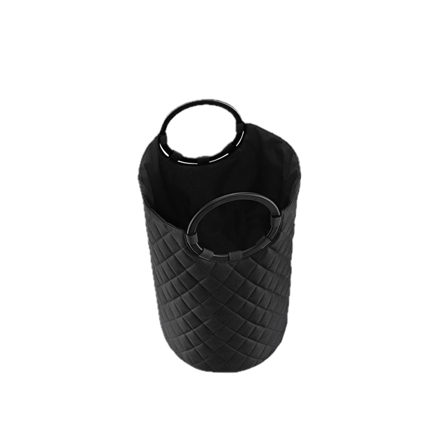 Кошик для білизни Rhombus Loophome M Frame 30 л Чорний RVS7071 (4012013734700) - зображення 3