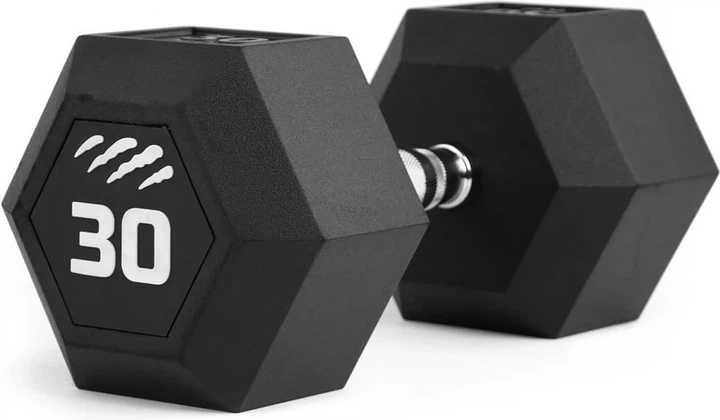 Гантель Tiguar Hex 30 кг TI-WHEX0300 (5902860494560) - Фото 1 Гантель Tiguar Hex 30 кг TI-WHEX0300 (5902860494560) - зображення 1