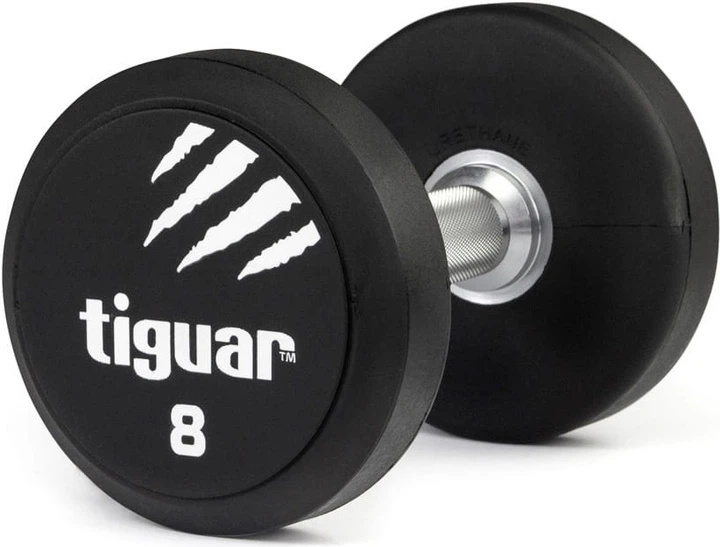 Гантель Tiguar PU 8 кг TI-WHPU0080 (5902860492108) - Фото 1 Гантель Tiguar PU 8 кг TI-WHPU0080 (5902860492108) - зображення 1