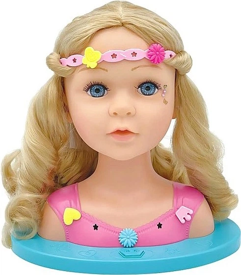Głowa lalki do czesania Adar Yala Bella 30666 (5901271630666) - obraz 3