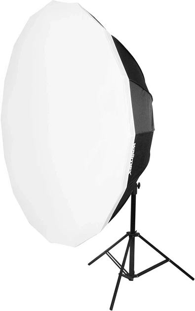 Софтбокс Walimex Pro 16 Angle / 180 см / Чорний Б/В 100650852 - Фото 1 Софтбокс Walimex Pro 16 Angle / 180 см / Чорний Б/В 100650852 - зображення 1