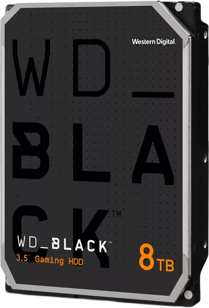 Dysk twardy Western Digital WD_BLACK 8TB 7200RPM 256MB 3.5" SATA III (WD8001FZBX) - obraz 2