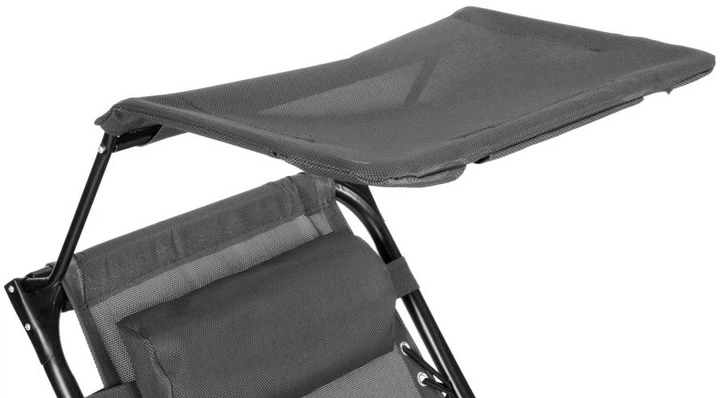 Leżak ModernHome by Multistore ZRL009-R Szara - obraz 5