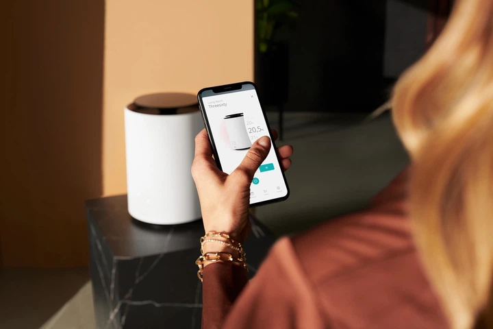 Тепловентелятор Duux Smart Threesixty 2 Farelka 360° - зображення 10