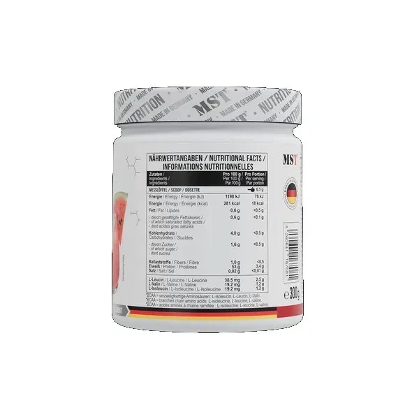 BCAA без цукру BCAA Zero MST, кавун, 300 г - зображення 2