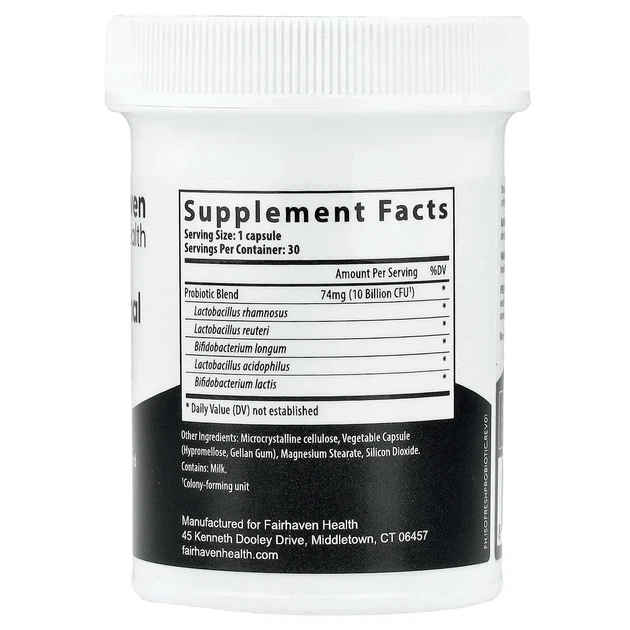 Пробиотик для баланса в женском организме, IsoFresh Probiotic for Feminine Balance, Fairhaven Health, 30 капсул - изображение 2