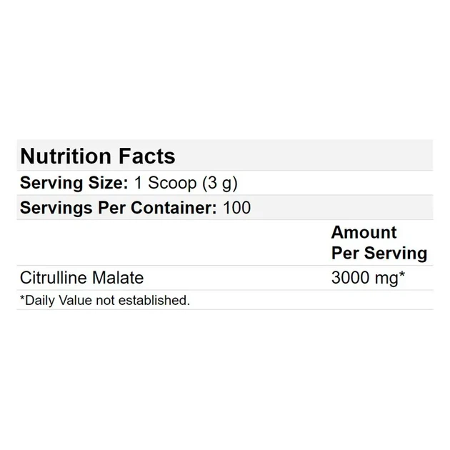 Цитруллин малат Citrulline Malate BioTech, лайм, 300 г - изображение 2