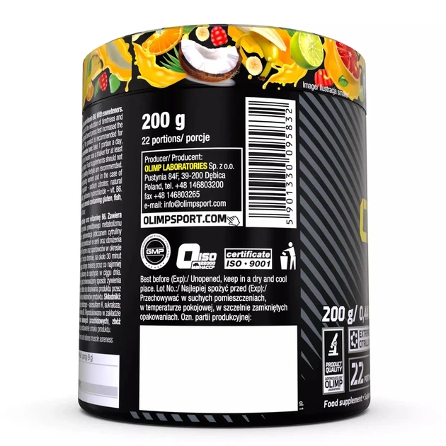Цитрулин малат Citrulline Malate Olimp Nutrition, кислые желейные конфеты, 200 г - изображение 2