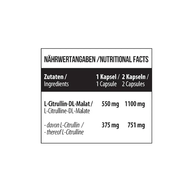 L-цитруллин L-Citrulline 1100 MST 120 капсул - Фото 4 L-цитруллин L-Citrulline 1100 MST 120 капсул - изображение 4