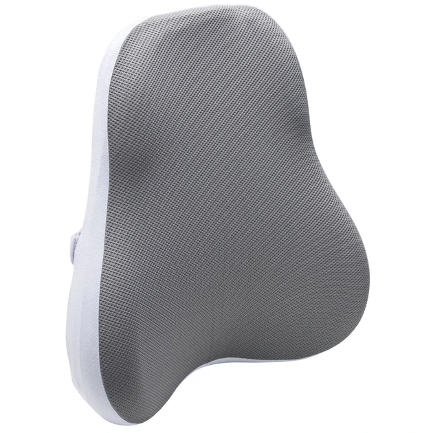 Ергономічна подушка для попереку OfficePro LP600G Gray - Фото 1 Ергономічна подушка для попереку OfficePro LP600G Gray - зображення 1