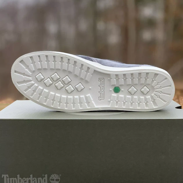 Жіночі сліпони Timberland Dausette Slip-On замшеві велюрові сірого кольору Розмір 38 - изображение 2