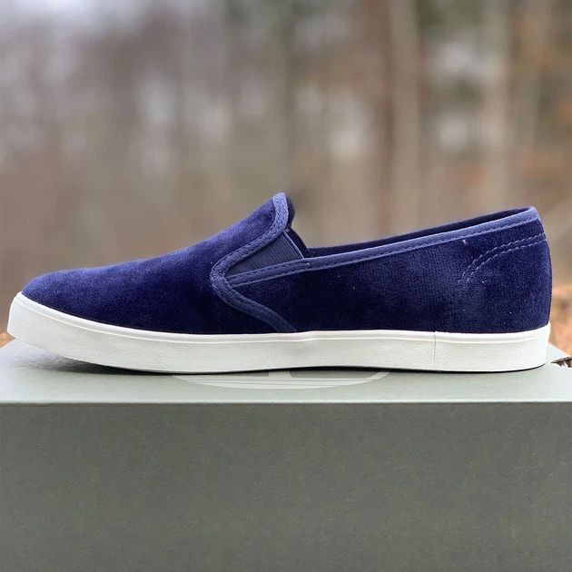 Жіночі сліпони Timberland Dausette Slip-On замшеві велюрові синього кольору Розмір 38 - изображение 3