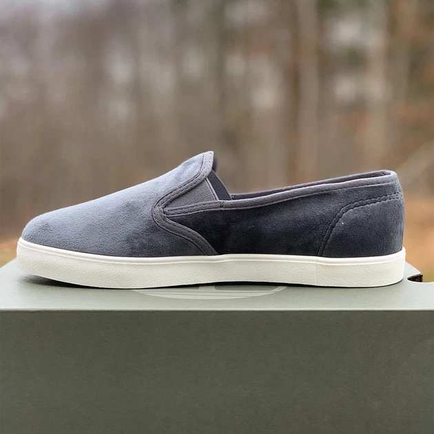 Жіночі сліпони Timberland Dausette Slip-On замшеві велюрові сірого кольору Розмір 38 - изображение 3