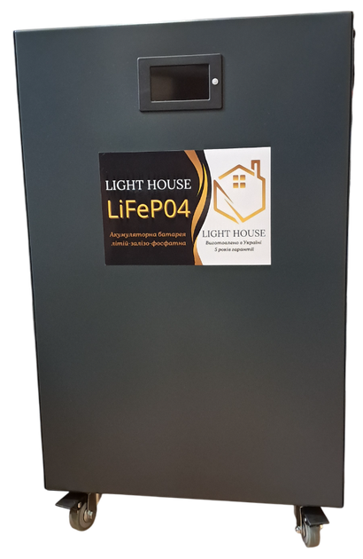 Акумуляторна батарея Light House LiFePO4 51.2V 320Ah 16.4 kWh - Фото 1 Акумуляторна батарея Light House LiFePO4 51.2V 320Ah 16.4 kWh - зображення 1