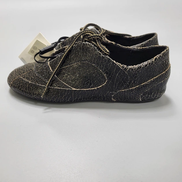 Шкіряні туфлі з ефектом потертості Zara 3504/610 37 р. 24,0см - зображення 9