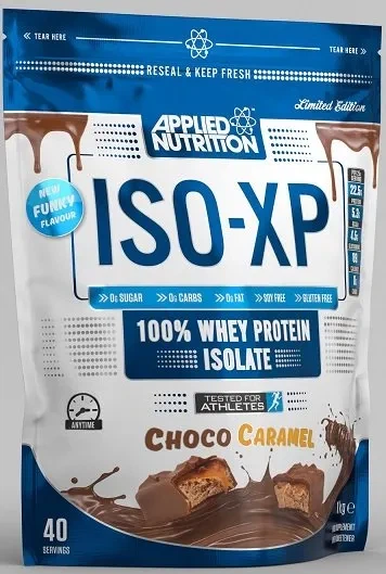 Izolat białka serwatkowego Applied Nutrition ISO-XP w proszku 1000 g Choco Caramel (634158939051) - Zdjęcie 1 Izolat białka serwatkowego Applied Nutrition ISO-XP w proszku 1000 g Choco Caramel (634158939051) - obraz 1