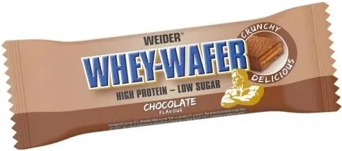 Opakowanie batonów proteinowych Weider Whey Wafer 32 % 35 g x 12 szt Czekolada (4044782901069) - Zdjęcie 1 Opakowanie batonów proteinowych Weider Whey Wafer 32 % 35 g x 12 szt Czekolada (4044782901069) - obraz 1