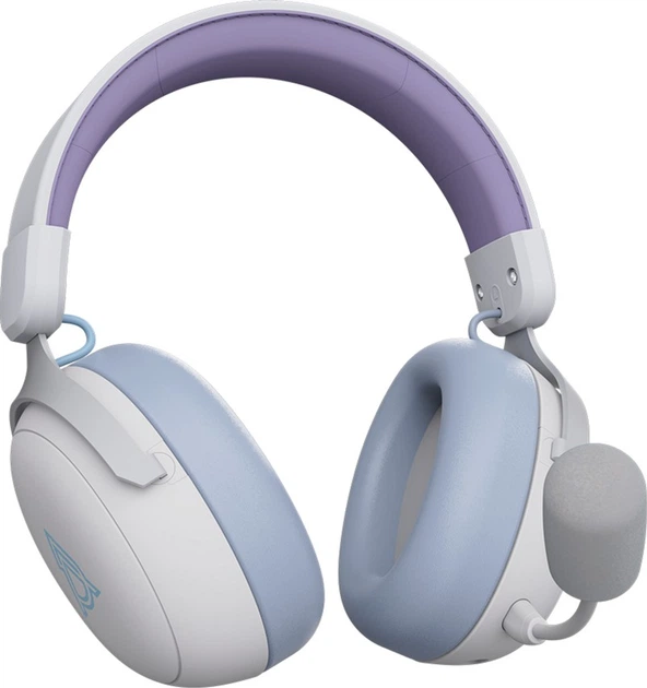 Навушники Ajazz AHM08 MAX 3-Mode White (AHM08-MAX-PWB) - зображення 3
