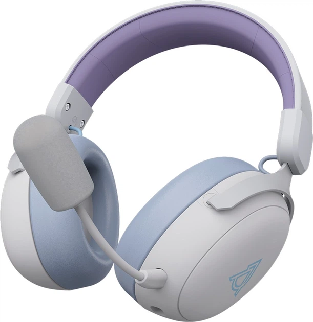 Навушники Ajazz AHM08 MAX 3-Mode White (AHM08-MAX-PWB) - зображення 4