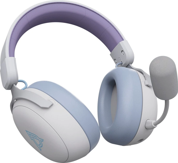 Навушники Ajazz AHM08 MAX 3-Mode White (AHM08-MAX-PWB) - зображення 5