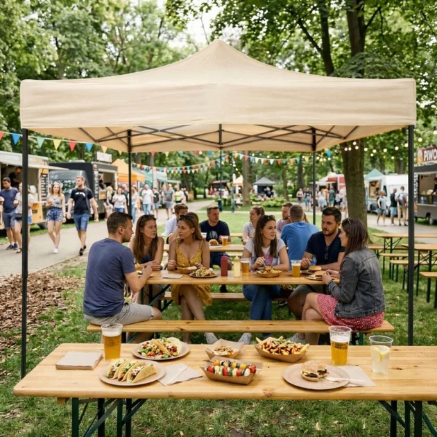 Садовий павільйон ModernHome by Multistore PAW-FG-3X3-3 - зображення 7