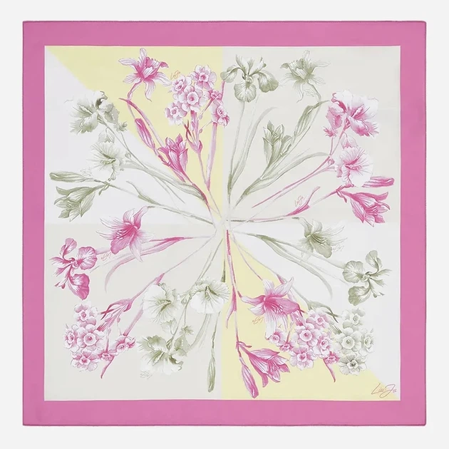 Chusta damska Liu Jo 2A6045T2745-62124 Różowy/Biały (800070353932) - obraz 3