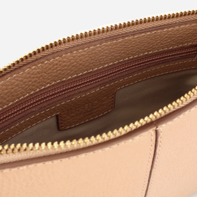 Torebka crossbody damska skórzana IUNTOO 13186-17S Pudrowa (800070358117) - obraz 4