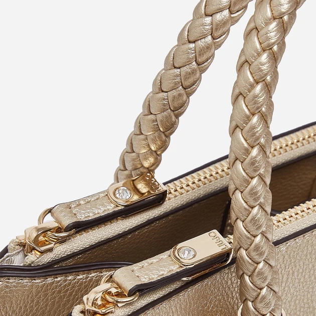 Torebka crossbody damska mała Liu Jo AA6069E1012-90048 Złota (800070353724) - obraz 5