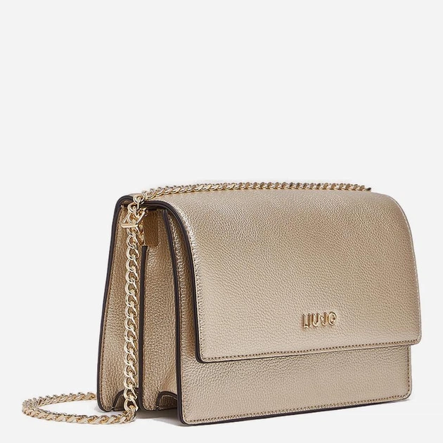 Torebka crossbody damska mini Liu Jo AA6210E1012-90048 Złota (800070353884) - obraz 4