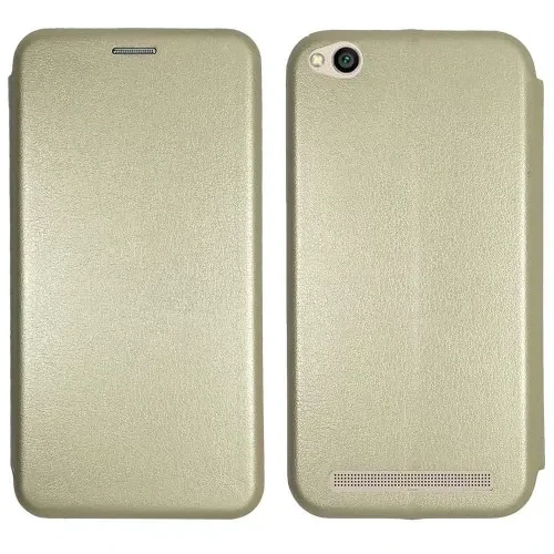 Чохол-книжка Level for Xiaomi Redmi 5A Gold - Фото 1 Чохол-книжка Level for Xiaomi Redmi 5A Gold - зображення 1