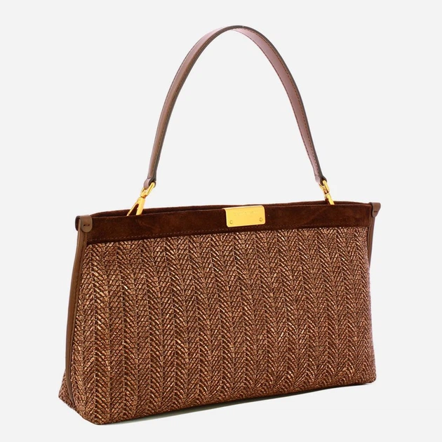 Сумка крос-боді через плече жіноча середня Gianni Chiarini BS-12245/COMM-PGLSPG-13840 Коричнева (800070354409) - зображення 3