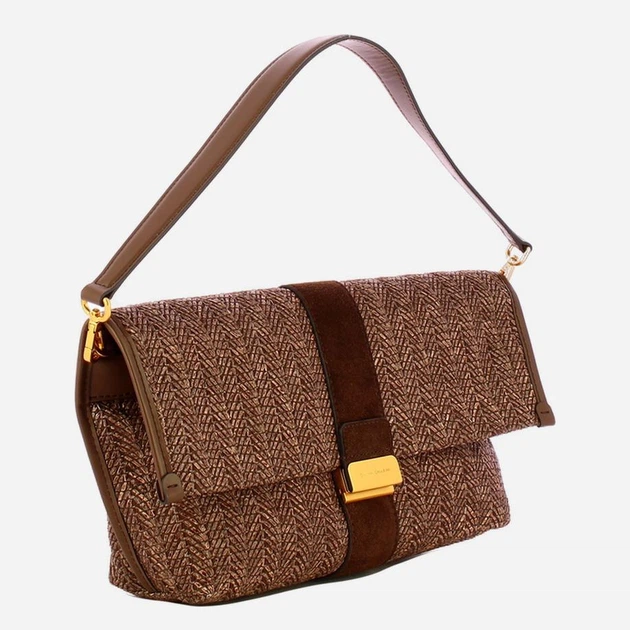 Сумка крос-боді через плече жіноча середня Gianni Chiarini BS-12246/COMM-PGLSPG-13840 Коричнева (800070354411) - зображення 3