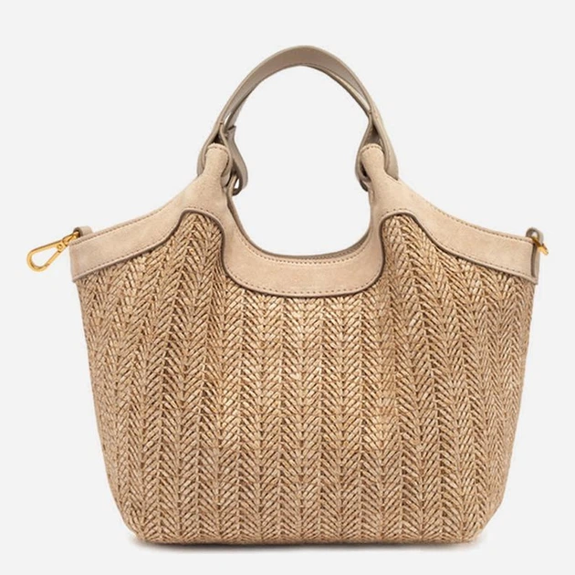 Сумка крос-боді через плече жіноча середня Gianni Chiarini BS-12339/COMM-PGLSPG-211 Бежева (800070352656) - зображення 2