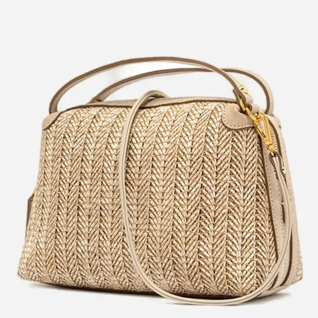 Сумка крос-боді через плече жіноча середня Gianni Chiarini BS-8788/COMM-PGLSPG-211 Бежева (800070352665) - Фото 3 Сумка крос-боді через плече жіноча середня Gianni Chiarini BS-8788/COMM-PGLSPG-211 Бежева (800070352665) - зображення 3