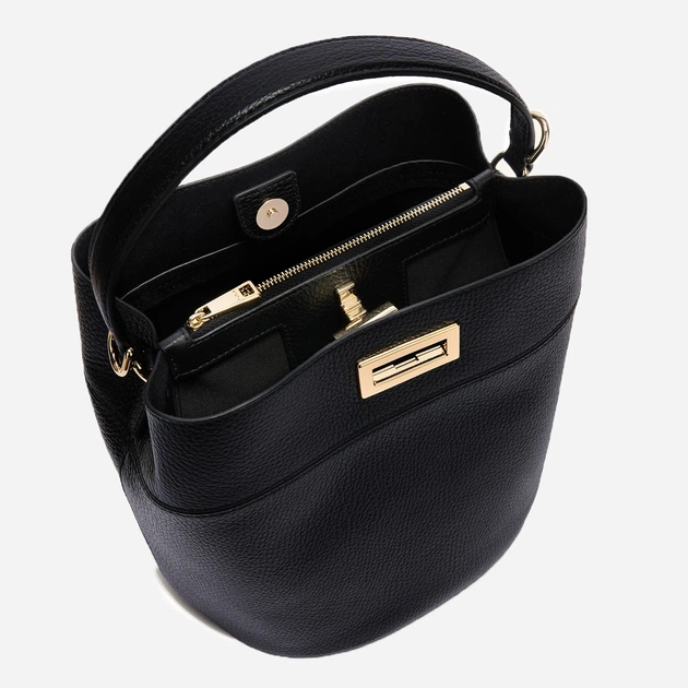 Torebka crossbody damska skórzana Furla WB01953HSF000O60001007 Czarna (800070357865) - obraz 4