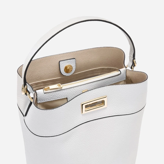 Torebka crossbody damska skórzana Furla WB01953HSF00001B001007 Biała (800070358016) - obraz 6