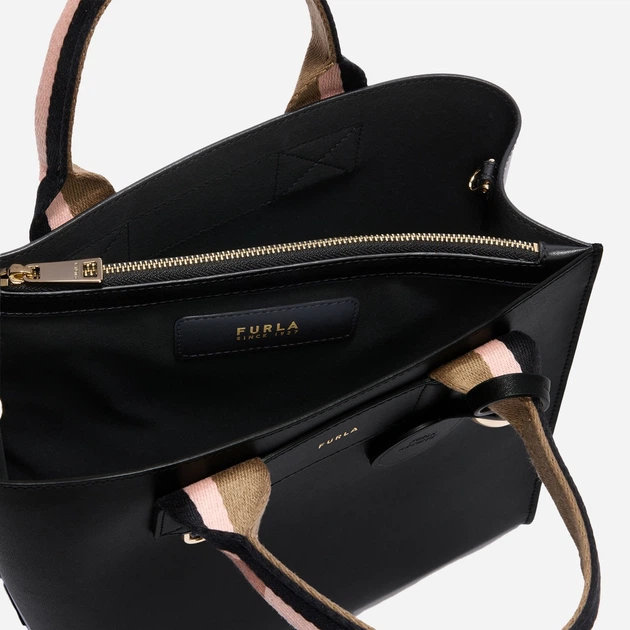 Torebka crossbody damska skórzana Furla WB02038BX4467TON001007 Czarna (800070357868) - obraz 4