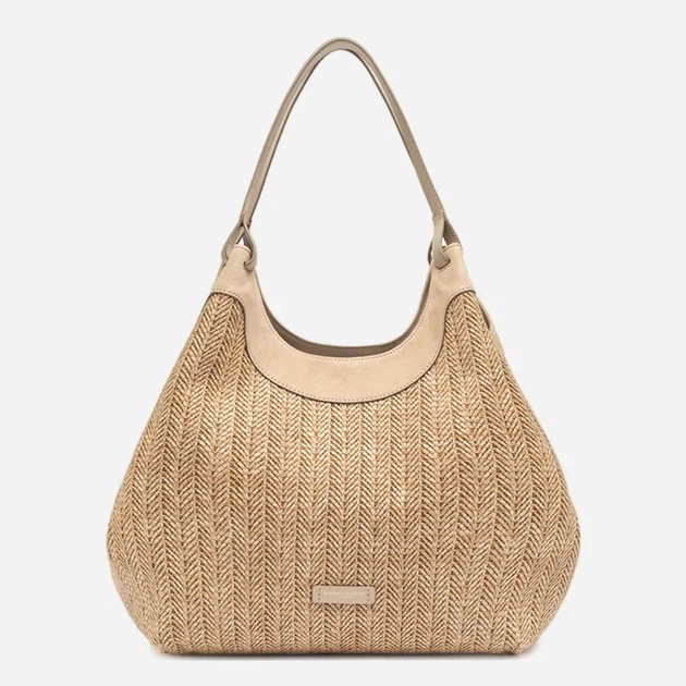 Torebka shopper damska duża Gianni Chiarini BS-12340/COMM-PGLSPG-211 Beżowa (800070354414) - obraz 4