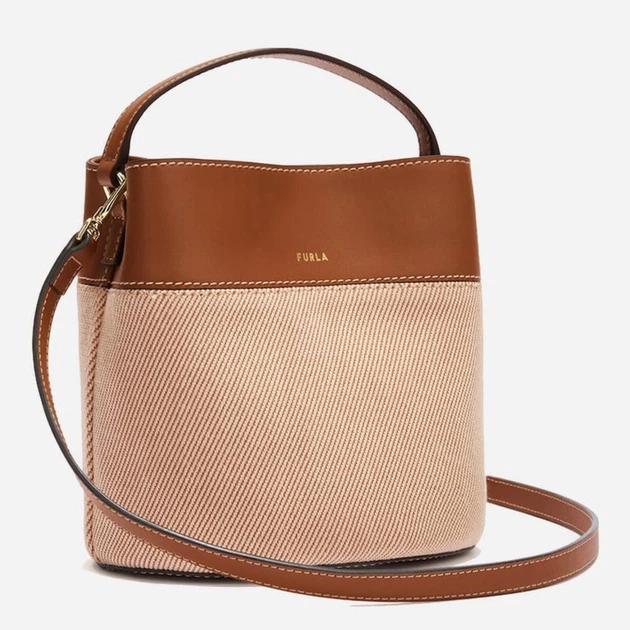 Torebka crossbody damska mini Furla WE00879BX3542TCO001007 Brązowa (800070358022) - obraz 4