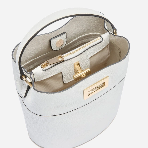 Torebka crossbody damska skórzana Furla WE00879HSF00001B001007 Biała (800070357836) - obraz 5