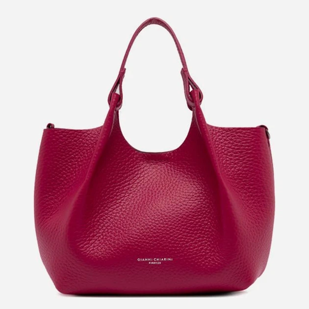 Zestaw (torebka + kosmetyczka) damski skórzany Gianni Chiarini BS-9719-RNGDBL-T.U.-14364 Malinowy (800070354422) - obraz 2